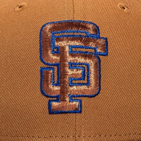 New Era San Francisco Giants 59FIFTY Fitted Hat Cap 25th Anniversary Patch - Picture 4 of 7